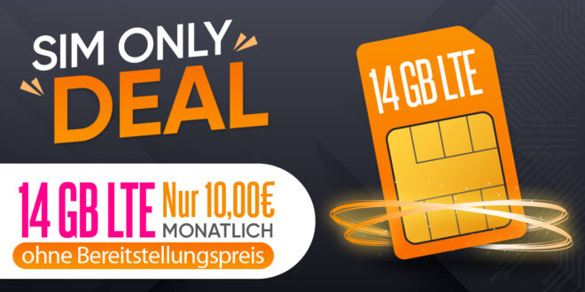 Highlight im Telekom Netz – ohne Laufzeit – 14GB LTE/5G nur 10 Euro monatlich und 24 GB LTE/5G nur 15 Euro monatlich