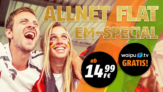 30GB LTE Allnet Flatrate mit 24 Monaten waipu.tv gratis für nur 14,99 Euro monatlich – kein Anschlusspreis