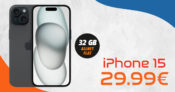 Apple iPhone 15 für einmalig 149,99 Euro mit 32GB LTE nur 29,99 Euro monatlich