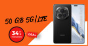 Honor Magic 6 Pro 5G -512GB- mit 50 GB 5G/LTE nur 34,99 Euro monatlich
