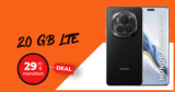 Honor Magic 6 Pro für einmalig 29 Euro mit 20GB LTE und 50 Euro Wechselbonus bei Rufnummermitnahme nur 29,99 Euro monatlich